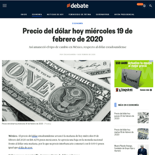A complete backup of www.debate.com.mx/economia/Precio-del-dolar-hoy-miercoles-19-de-febrero-de-2020-20200219-0010.html