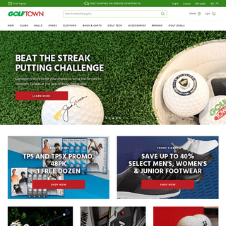 A complete backup of golftown.com