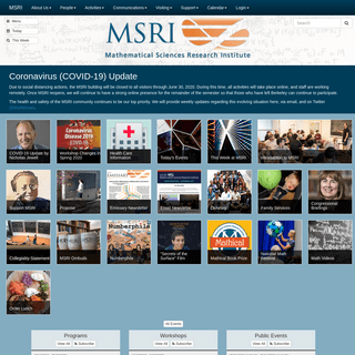 A complete backup of msri.org