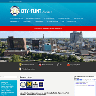 A complete backup of cityofflint.com