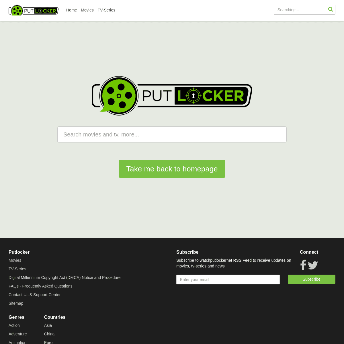 A complete backup of watchputlocker.net