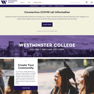 A complete backup of westminstercollege.edu