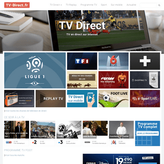 A complete backup of tv-direct.fr