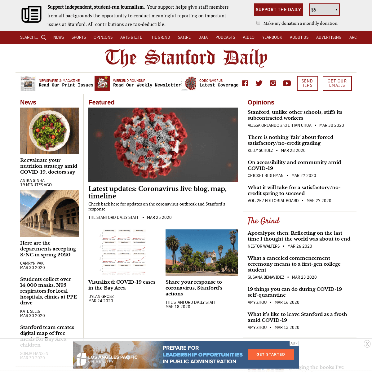 A complete backup of stanforddaily.com