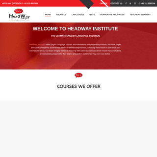 A complete backup of headway.com.pk
