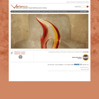 Variance Specialty Finishes - Plaster Wall Decorative Finishes
