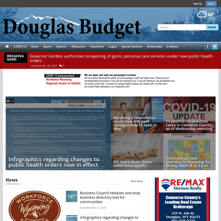 douglas-budget.com - Converse County's Leading Newspaper since 1886