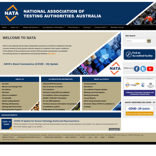 A complete backup of nata.com.au