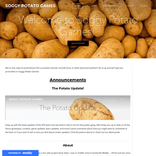 A complete backup of soggypotatogames.weebly.com