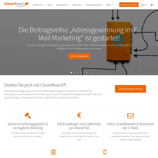 A complete backup of cleverreach.de