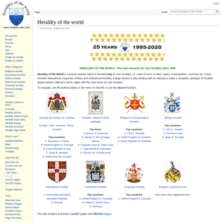 A complete backup of heraldry-wiki.com