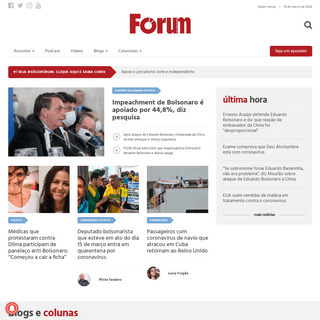 A complete backup of revistaforum.com.br