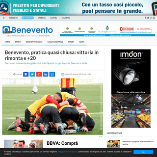 A complete backup of www.ottopagine.it/bn/sport/beneventocalcio/210557/la-diretta-web-di-benevento-spezia.shtml
