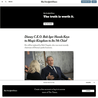 A complete backup of www.nytimes.com/2020/02/25/business/media/bob-iger-disney-ceo.html