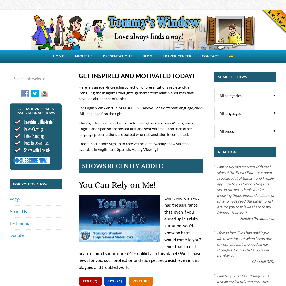 A complete backup of tommyswindow.com