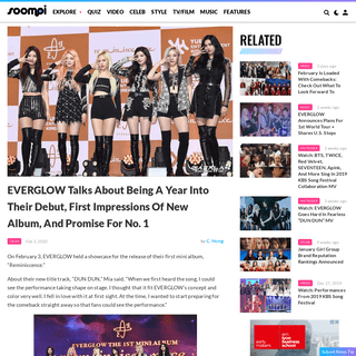 A complete backup of www.soompi.com/article/1380880wpp/everglow-talks-about-being-a-year-into-their-debut-first-impressions-of-n