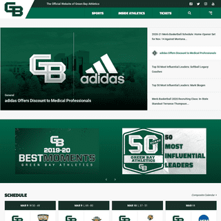University of Wisconsin Green Bay Athletics - Official Athletics Website