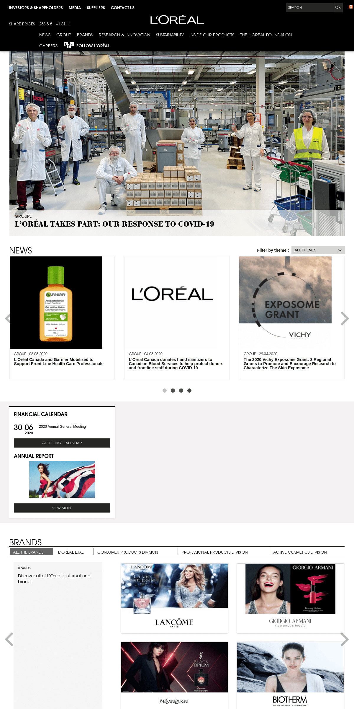 A complete backup of loreal.ca