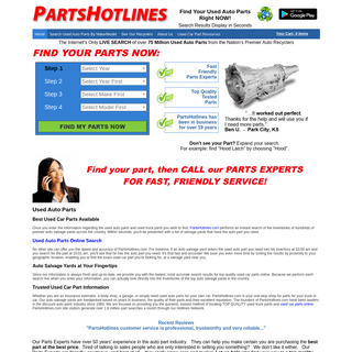 A complete backup of partshotlines.com