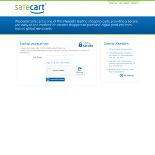 Home Page - SafeCart