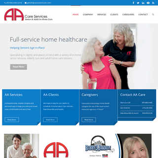 A complete backup of aaseniorcare.com