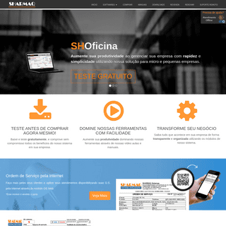A complete backup of shoficina.com.br