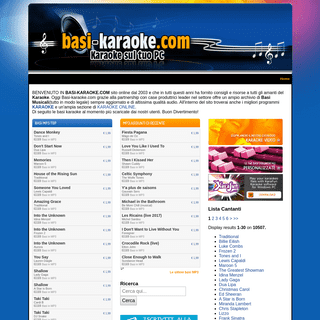 A complete backup of basi-karaoke.com