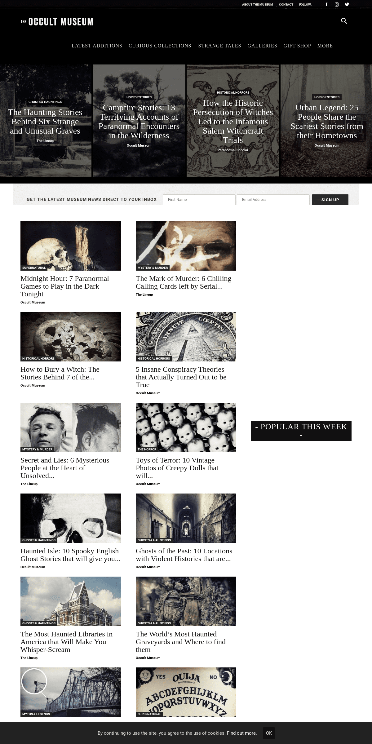 A complete backup of theoccultmuseum.com