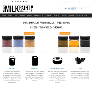 A complete backup of realmilkpaint.com