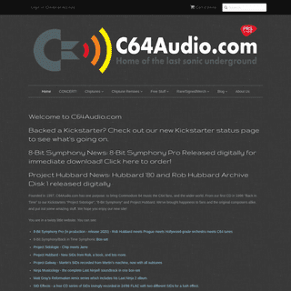 A complete backup of c64audio.com
