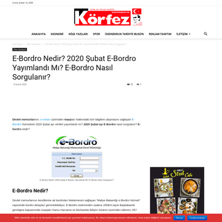 A complete backup of www.korfezgazete.com/e-bordro-nedir-2020-subat-e-bordro-yayimlandi-mi-e-bordro-nasil-sorgulanir/