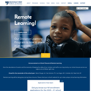 A complete backup of democracyprep.org