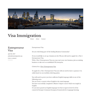 Visa Immigration