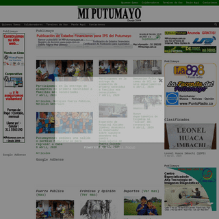 MiPutumayo.com.co â€“ Informativo Digital desde 2004