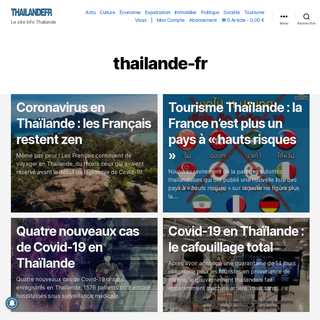 thailande-fr.com â€“ Le site Info Thailande