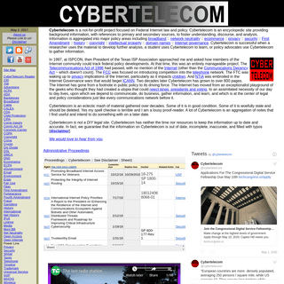 A complete backup of cybertelecom.org