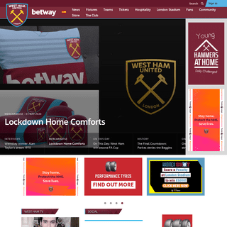 A complete backup of whufc.com