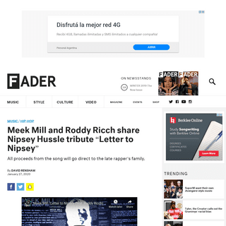 A complete backup of www.thefader.com/2020/01/27/meek-mill-roddy-ricch-letter-to-nipsey