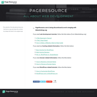 A complete backup of pageresource.com