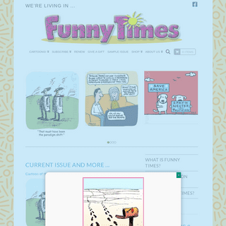The Funny Times - The Cartoon & Humor Newspaper