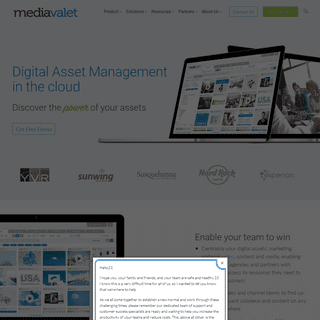 Digital Asset Management - MediaValet