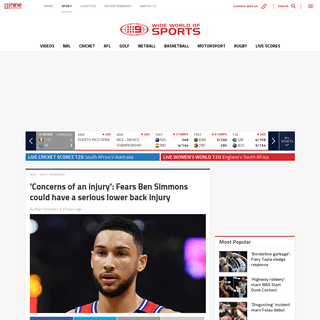 A complete backup of wwos.nine.com.au/basketball/fears-ben-simmons-could-have-a-serious-back-injury/e3d892a2-b44c-4449-8b71-8f5b