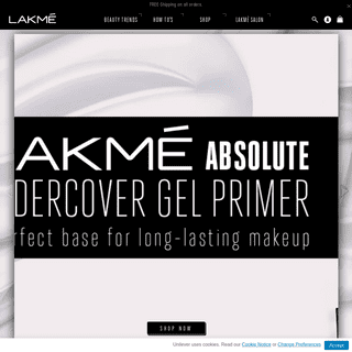 A complete backup of lakmeindia.com