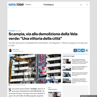 A complete backup of www.napolitoday.it/cronaca/abbattimento-vela-scampia-20-febbraio-2020.html