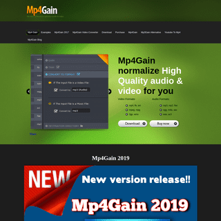A complete backup of mp4gain.com