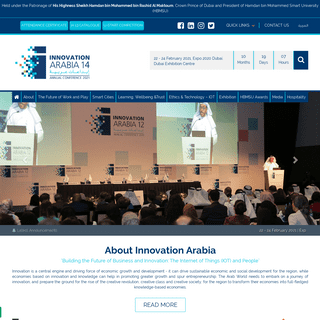 Innovation Arabia 2021 - 22 - 24 February - Dubai, UAE
