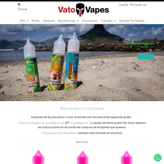 A complete backup of vatovapes.com