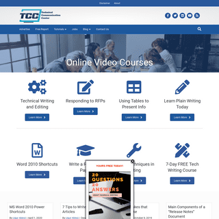 A complete backup of technicalcommunicationcenter.com