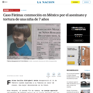 A complete backup of www.lanacion.com.ar/el-mundo/caso-fatima-conmocion-mexico-asesinato-tortura-nina-nid2334840