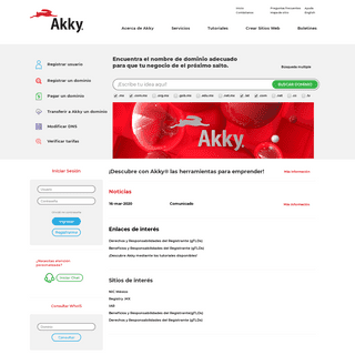 A complete backup of akky.mx